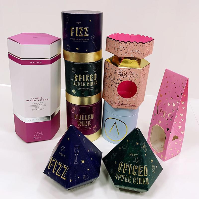 禹州化妆品包装盒、异形包装盒、异形礼盒、异形纸盒定制印刷